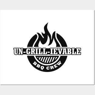 Un-Grill-Ievable BBQ Crew Posters and Art